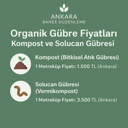 ✅ Ankara Kompost ve Solucan Gübresi Fiyatı