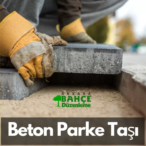 Çamlıdere Beton Parke Taşı Uygulaması
